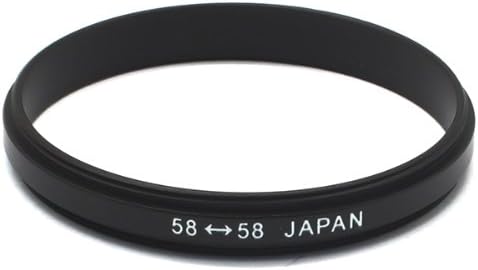 58mm-58mm Male Marco Coupler Reverse Adapter Ring...