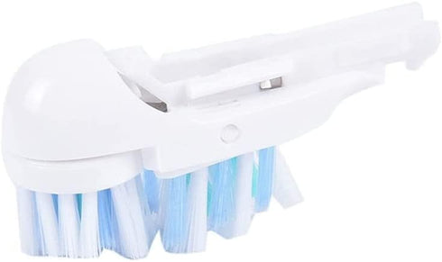 20Pcs Electric Oral Toothbrush Replacements Heads Dual Cross Action Clean Attachments Sensitive Brush Refill Rotating Sets 3D White Fit for Oral B...