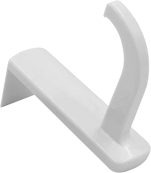 2 Pack Headphone Stand Hook Headset Holder Hanger Stick-on Support for Computer Over Ear Earphone PC Monitor Screen Edge Desk Top Wall Gaming Stor...