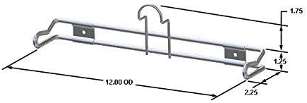 Wall Mount Plastic Grocery Bag Holder/Dispenser - T-Shirt Bag Rack - Includes Screws, 1 Unit...