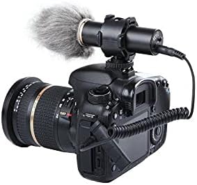 Movo VXR200 HD Stereo XY Condenser Mini Capsule Microphone for Sony, Nikon, and Canon DSLR Video Cameras...