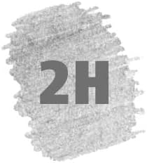 Staedtler Mars Lumograph 2H Graphite Art Drawing Pencil, Medium Hard, Break-Resistant Bonded Lead, 12 Pack, 100-2H...