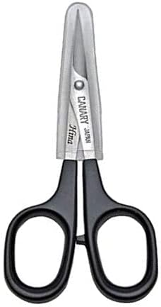 CANARY Mini Paper Art Scissors 4", Japanese Detail Scissors for Collage, Paper Cutouts, Paper Cut Art, Kirigami Paper Cutting, Made in JAPAN...