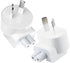 2 Pack AU Plug Duck Head Adapter Converter for Apple MacBook Mac iPad iPhone AC Power Wall Charger Brick Block Australian New Zealand China NZ CN ...