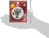 Janlynn 1143-32 18 Count Mini Counted Cross Stitch Kit, 2.5-Inch, Round, Skating Snowman...