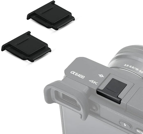 JJC 2 PCS Camera Hot Shoe Cover Cap Protector for Sony A7R V A7 IV ZV-1 II ZV-1 ZV-E1 ZV-E10 FX30 A7C A1 A6600 A6500 A6400 A7 III A7R IV III A7S I...