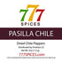 4oz Pasilla Negro Chilaca Dried Whole Chile Seco Peppers, Chili Pods for Authentic Mexican Food, Black Bell Pepper....