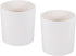 PATIKIL 6 Inch Plastic Plant Pot, 2 Pack Round Flower Planter Container for Indoor Outdoor, White...