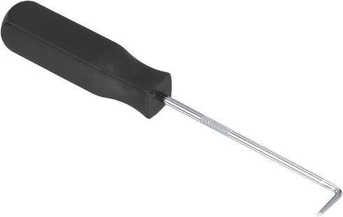 PATIKIL O-Ring 90 Degree Pick 142mm, Oil Seal Gasket Precision Screwdriver Puller Remover Removal Tool, Black...