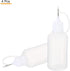 PATIKIL Needle Tip Glue Bottles 30mL 1 Oz, 4 Pack Plastic Applicator with Lid for Paper Quilling Gluing Art Craft DIY Projects, White...