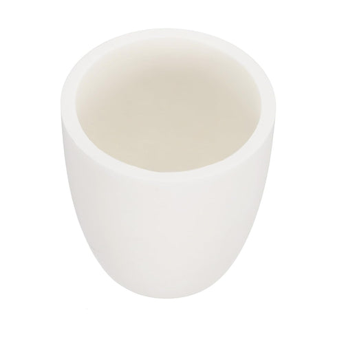 PATIKIL Alumina Crucible for Melting Metal, 70ml Crucible Bowl Dish Cup White for Laboratory Casting Gold Silver Copper Brass Alloy,1 Pcs...