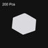 200 Count English Paper Piecing Hexagon 10mm Shapes Paper Quilting Templates Patchwork English Paper Piecing Supplies for Quilting Sewing DIY Craf...