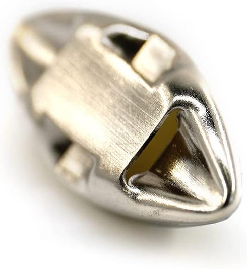 20 pcs Decorative Oval Faux Pearl Cross Hole Metal Base Sewing Buttons - 15x7mm - 5/8"...