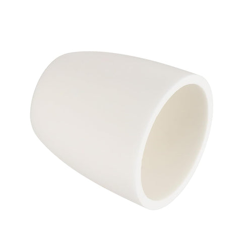 PATIKIL Alumina Crucible for Melting Metal, 70ml Crucible Bowl Dish Cup White for Laboratory Casting Gold Silver Copper Brass Alloy,1 Pcs...