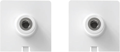 Holicfun 1/4 Inch Threaded Mount Adapter for Ring Solar Panel - 2 Pack, White...