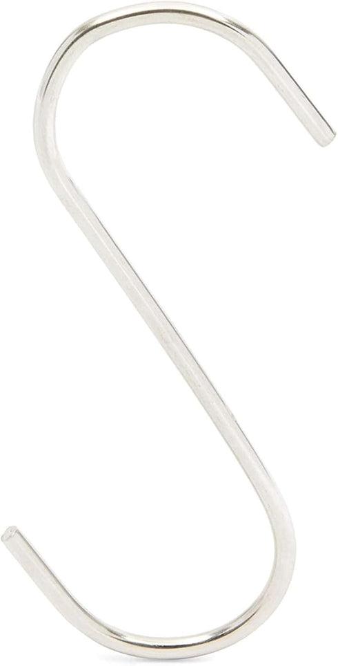 Juvale S-Shaped Hooks for Hanging Bulk Set for Clothes Racks, Kitchen & Garage - 3.9-Inch, 50-Pack - Black Stainless Steel - Rust Resistant...