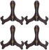 Artliving 6 inch wood-like Easels Plate Stand Holder Display Stands -Set of 4...