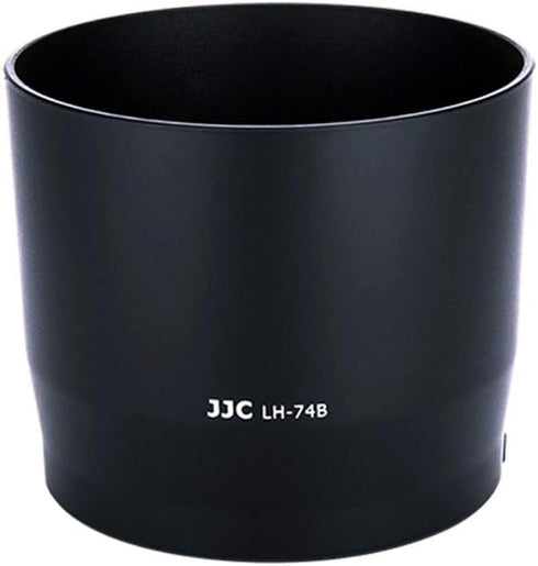 JJC Reversible Lens Hood Shade for Canon EF 70-300mm f/4-5.6 is II USM Replaces Canon Lens Hood ET-74B, with Button to Lock or Release...