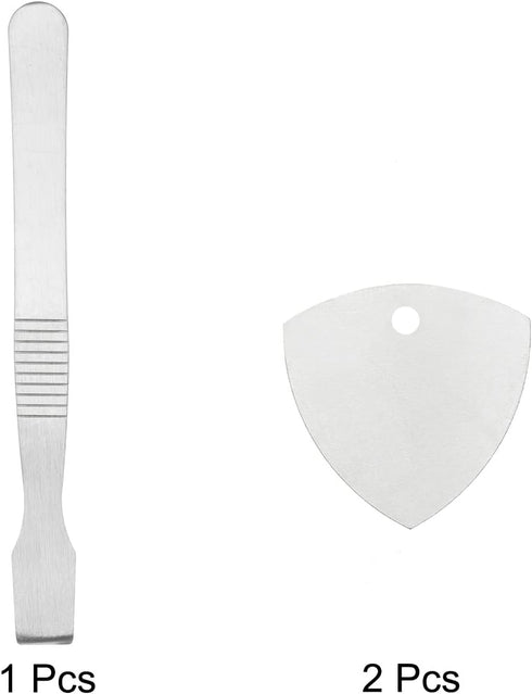 3pcs Opening Pry Repair Tools Kit Stainless Steel Mini Pry Bar Flat Bar Set for Mobile Phone Screen Glue Removal...