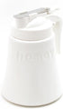 ZERO JAPAN Honey Pot BRM-40 WH, White, w3.9 x d3.5 x h4.9 inches (100 x 90 x 125 mm)...