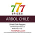 4oz Chile de Arbol. Dried Arbol Whole Chilies Red Peppers S17, Chili Pods for Authentic Mexican Food, Chile Seco, Heat-Sealed Resealable Bag...