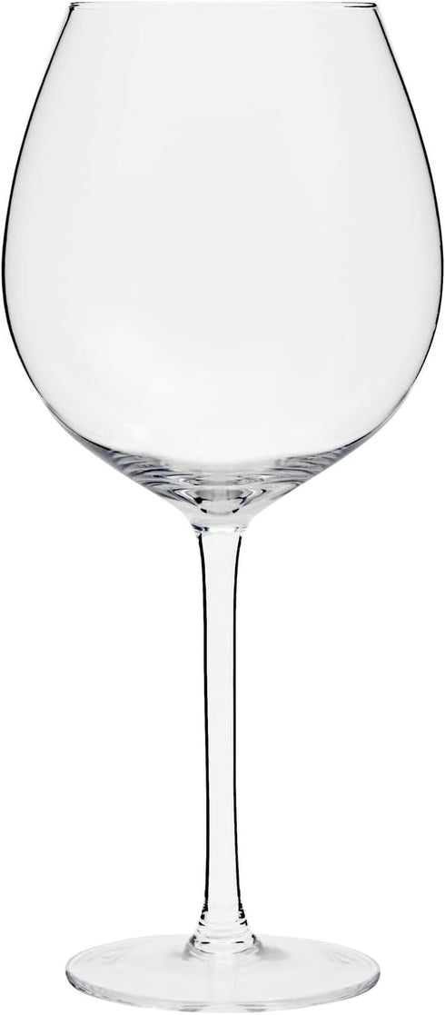 Juvale 25oz Oversized Giant Wine Glass with Stem - Extra Large Full Bottle Wine Glasses for Champagne, Funny Novelty Gift, Birthday (750ml)...