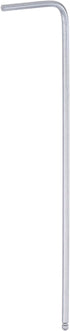 Ball End Hex Key Wrench 1.5mm L-Shape Long Arm Hexagon Metric Wrenches Chrome Vanadium Steel Repairing Tool for Home Repair, Silver Tone...
