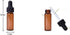15Pcs Amber Dropper Bottles 4ml Mini Empty Perfume Glass Sample Vials Essential Oil Dropping Bottles Cosmetic Lotion Containers with Glass Dropper...