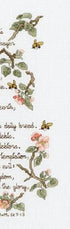 Janlynn Counted Cross Stitch Kit, The Lord's Prayer, Blue, By the yard...