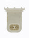Leviton 13551-NW Thermoplastic Medium Fluorescent Lampholder, Shallow Base for T-8/T-12 Lamps, White...