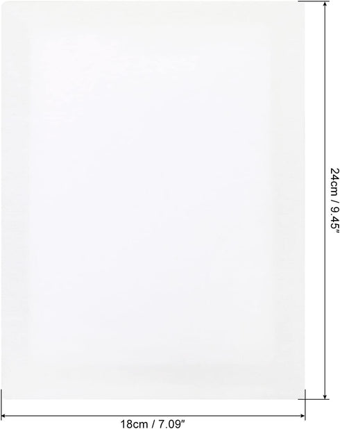 PATIKIL Paint Canvases Panel for Painting, 3 Pack 7x9 Inch Rectangle Wood Frame Stretched Blank Art Board Panels for Acrylic, Oil, Tempera Paintin...