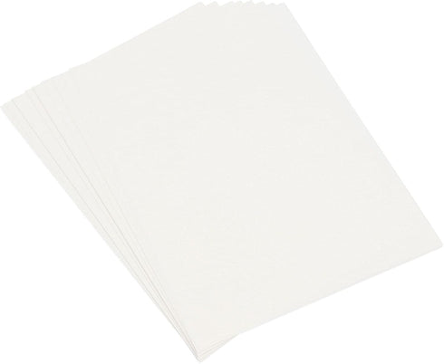 Juvale Water Soluble Embroidery Transfer Sheets - 8.5 x 11 in White 30 Pack - Dissolvable Printer Paper - Wash-Away Backing for Stick & Stitch - E...