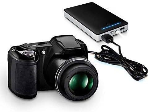 HQRP USB Charging Cable Compatible with Nikon COOLPIX L100 L105 L110 L120 L310 L320 L330 L340 L810 L820 L830 L840 S830 B500 Digital Camera 25803 V...