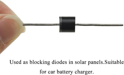 Acoeitl 10SQ050 Recovery Electronic Rectifier Diodes Axial 10A 50V Easy Attach Solder Keep Fog Bright Wire Turn Signals Brake Running Lights for S...