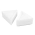 AUEAR, Bead Sorting Trays Plastic Nail Art Plates for DIY Craft Jewelry Project (White, 30 Pack Triangle)...