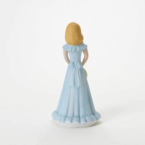 Enesco Growing Up Girls “Blonde Age 14” Porcelain Figurine, 6.5”, Blue...