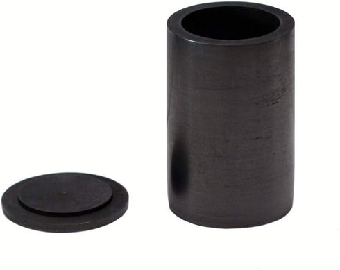 Gold Silver Copper Smelting Graphite Crucible Cup with Lid Lab Supply (40x60mm)...