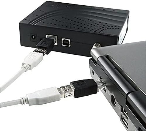 4 PCS USB to Ethernet Adapter, USB to RJ45 Adapter, 4Pack 2.0 Female to LAN RJ45 8P8C Male Crystal Ethernet 10Mb/100Mb...