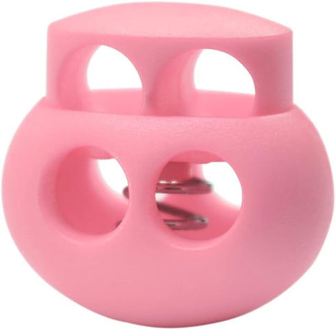 10 Pack Bungee Spring Cord Lock Fastener, Plastic Toggle Slider Stopper for Paracord DIY Crafting DrawString Clasp Elastic Shoe Lace Glove Flashli...