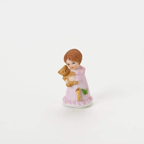 Enesco Brunette Age 1 Figurine, 1.75 - Inch, White, Yellow...