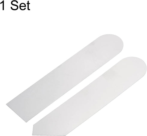 PATIKIL Flat Curved Spudger Kit Pry Blade Professional Stainless Steel Metal 0.3mm Ultra Thin Pry Opening Tool for Mobile Phone Repair...