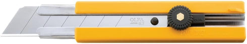 OLFA 25mm Extra Heavy-Duty Utility Knife (H-1) - Multi-Purpose Custom Cutting Depth Utility Knife w/ Anti Slip Grip & Snap-Off Blade, Replacement ...