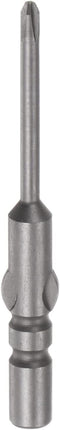 Magnetic Phillips Screwdriver Drill Bit 4mm Round Shank 1.8mm PH00 Cross Head 1.5 Inch Length for Pneumatic or Power Tool, S2 Steel...