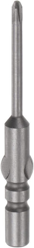 Magnetic Phillips Screwdriver Drill Bit 4mm Round Shank 1.8mm PH00 Cross Head 1.5 Inch Length for Pneumatic or Power Tool, S2 Steel...