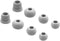 4 Pairs PHONSUN Ear Tips Silicone Earbuds Replacement Eartips for Wireless/Bluetooth Earphones - Gray...
