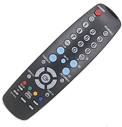 Remote Control BN59-00678A Compatible with Samsung HL61A510J1F HL67A510J1F LN19A330J1H LN19A450C1D LN19A650A1D LN22A330J1D LN22A450C1D LN22A450C1H...