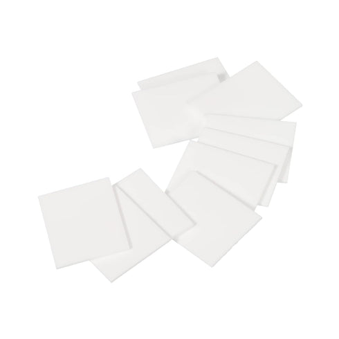 PATIKIL Alumina Ceramic Sheet Cooling Pad Insulating Sheet 50pcs High Hardness for MOS Transistor 25x20x1mm(1x0.8x0.04")...