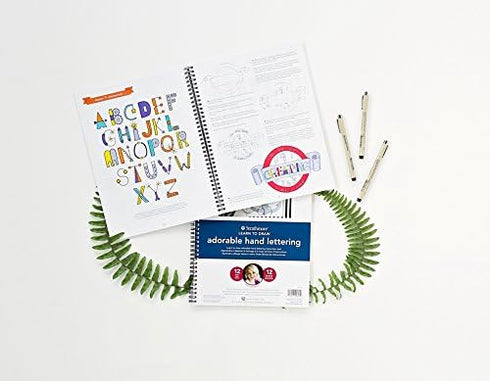 Strathmore (25-653-1 200 Learning Series Adorable Hand Lettering Pad, 28 Sheets...