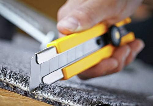 OLFA 25mm Extra Heavy-Duty Utility Knife (H-1) - Multi-Purpose Custom Cutting Depth Utility Knife w/ Anti Slip Grip & Snap-Off Blade, Replacement ...