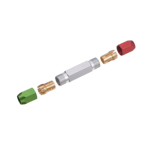 Aluminum Alloy Pin Gage Handle 10-11mm Clamping Range Go No Double End Gauge Handle Industrial Tools for Plug Gage...